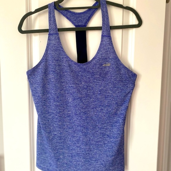 💜AVIA 💜racerback activewear sleeveless tank top in purple. Size medium. - Picture 5 of 8